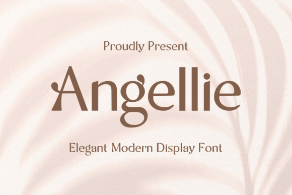 Angellie: A Display Font That Brings Handmade Products to Life