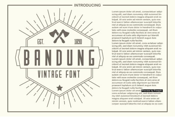 Bandung: The Display Font That Gave My Small Business a Bold New Voice