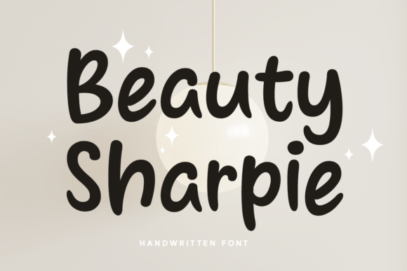Beauty Sharpie: A Handwritten Display Font for Polished Branding