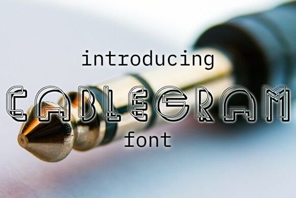 Cablegram: A Web Designer’s Review of This 3D Display Typeface