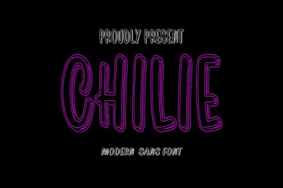 Chilie Display Font Brings Playful Nostalgia to Modern Campaigns