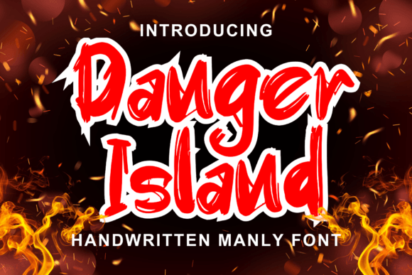 Danger Island: A Display Font with Editorial Character
