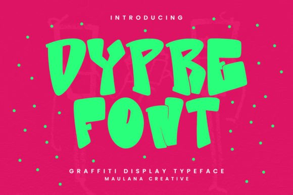 Dypre: A Graffiti Display Typeface with Editorial Edge