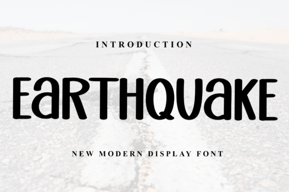 Earthquake Font Review: A Charming Display Typeface with Casual Elegance