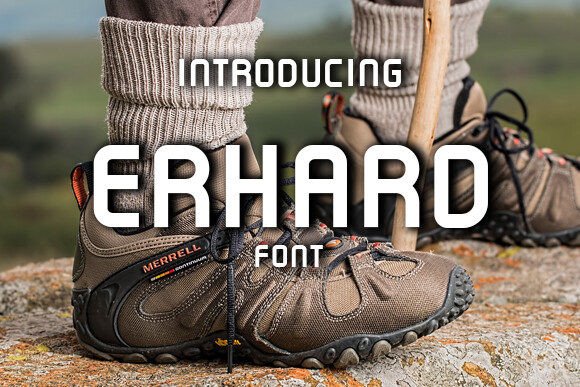 Erhard Display Font for Web Designers and Digital Creators