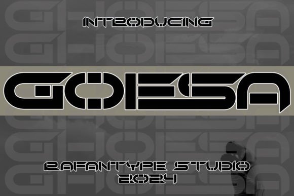 Goesa: A Crafty Display Font for Standout Products