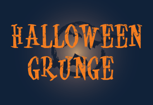Halloween Grunge Brings Eerie Edge to Web Design Typography