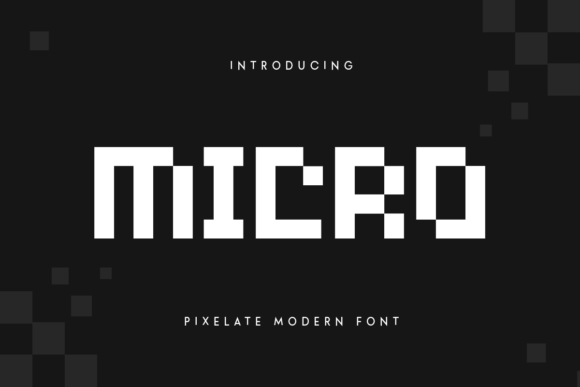 Micro Display Font Brings Magic to Handmade Products and Packaging