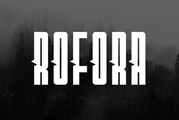 Rofora: A Modern Display Font for Your Brand Identity