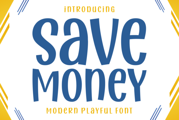Save Money: A Display Font for Scroll-Stopping Campaigns