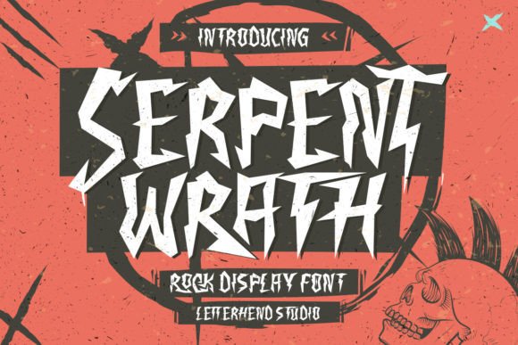 Serpent Wrath Font: A Display Typeface That Commands Attention