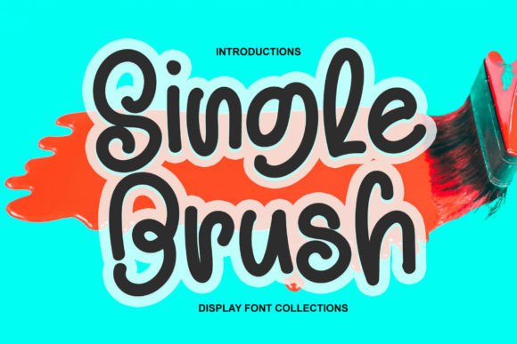 Single Brush Brings Playful Professionalism to Small Business Branding