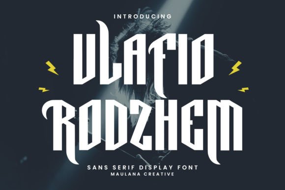 Vlafio Rodzhem: A Display Font That Brings Handmade Products to Life